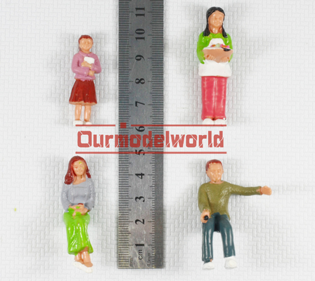 FP30-4 im freien 1:30 architektonischen Skala Modell Menschen bemalten Figuren 5.5 cm fournisseur