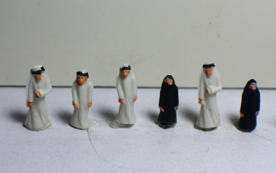 HO/N/Modell der TT-Skala-Architekturmodellbau-Leute-menschlichen Figur fournisseur