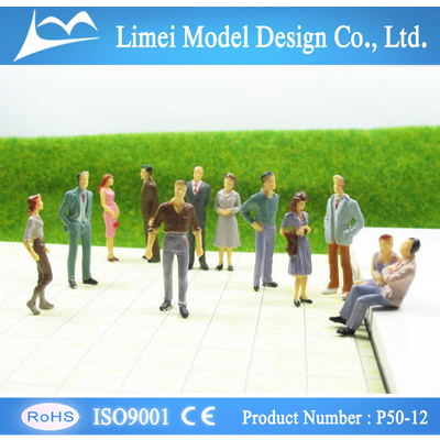 Rote/Grün-Modell-Zug-Leute modellieren CER der menschlichen Figuren/RoHS/ISO9001 fournisseur