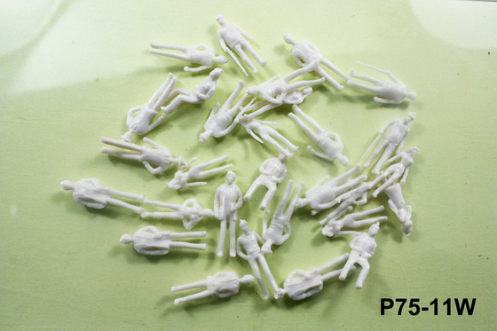 1/75 Plastik Modell-architektonischer vorbildlicher weißer Fachmann der menschlichen Figur fournisseur