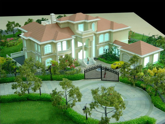 Das Errichten architektonischen vorbildlichen von shobbies bildet Modelle, Musterhausgebäude aus fournisseur