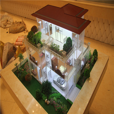 Schöner architektonischer vorbildlicher Innenhersteller mit Tabellen-Stand für Haus-Plan fournisseur