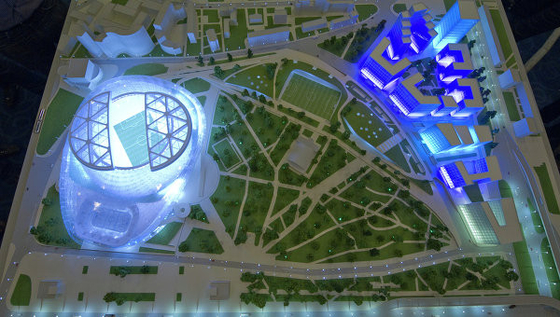 ABS architektonisches vorbildliches Hersteller-Plastiklanglebiges Gut für Gemeinde-Plan fournisseur