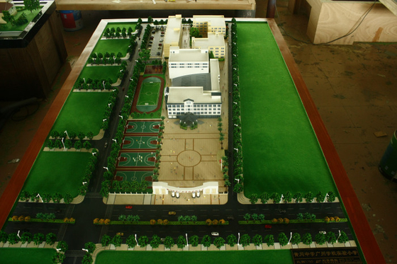 Schule, die architektonischen vorbildlichen Miniaturhersteller, Fußball-Stadions-Planungs-Modellbau plant fournisseur