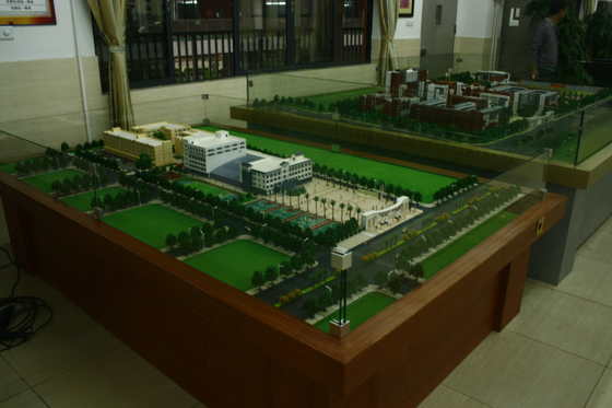 Schule, die architektonischen vorbildlichen Miniaturhersteller, Fußball-Stadions-Planungs-Modellbau plant fournisseur