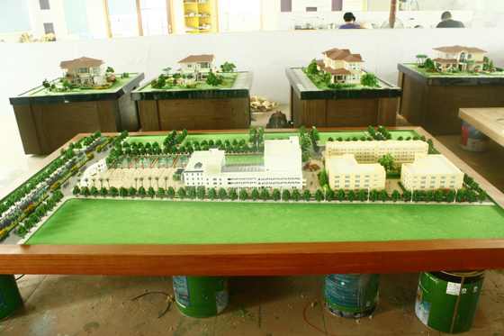 Schule, die architektonischen vorbildlichen Miniaturhersteller, Fußball-Stadions-Planungs-Modellbau plant fournisseur
