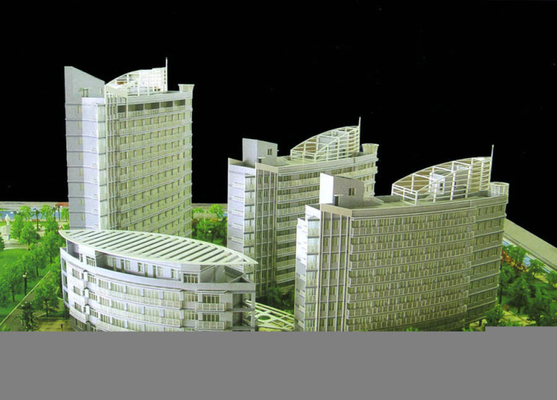 schöner architektonischer vorbildlicher Miniaturhersteller 3D für allgemeines Bürogebäude fournisseur