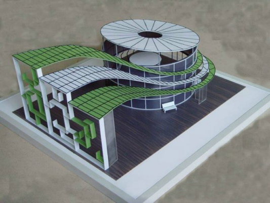 schöner architektonischer vorbildlicher Miniaturhersteller 3D für allgemeines Bürogebäude fournisseur