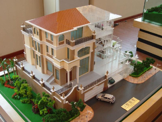 Landhaus-architektonischer vorbildlicher Miniaturhersteller, schöner Modellbau des Erholungsort-3D fournisseur
