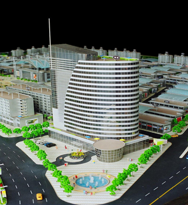 Wohnarchitektonischer vorbildlicher Miniaturhersteller, schönes Architekturmodell des Landhaus-3D fournisseur