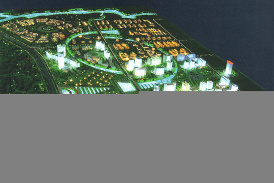 Strand-Landhaus-architektonischer vorbildlicher Miniaturhersteller, Tourismus-Planungs-Modell-Herstellung fournisseur
