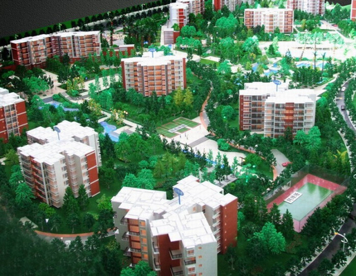 Strand-Landhaus-architektonischer vorbildlicher Miniaturhersteller, Tourismus-Planungs-Modell-Herstellung fournisseur