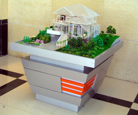 Architektonischer vorbildlicher Miniaturhersteller 3D schön für Wohnungsbau fournisseur