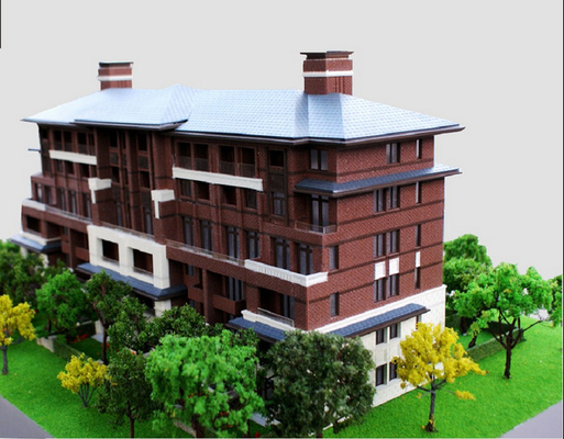 Wohngebäude-architektonischer vorbildlicher Miniaturhersteller mit Beleuchtungssystem fournisseur