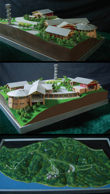 Stadt-architektonischer vorbildlicher Hersteller, Stadtplanungs-Miniaturarchitekturmodell fournisseur