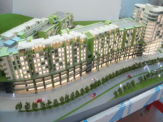 Architektonischer vorbildlicher Miniaturhersteller mit Nizza suchendem Haus/Wohnwohnung fournisseur