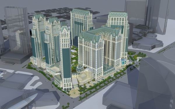 Wohnarchitektonischer vorbildlicher Miniaturhersteller, Landesplanungs-Modell fournisseur