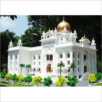 Kundenspezifischer architektonischer vorbildlicher Miniaturhersteller, Gurudwara-Modellbau beleuchtend fournisseur