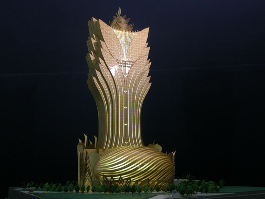 architektonischer vorbildlicher Miniaturhersteller 3D umweltfreundlich für errichtende Ausstellung fournisseur