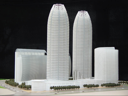 architektonisches vorbildliches Hersteller-langlebiges Gut des Bau-3D mit Klimamaterialien fournisseur