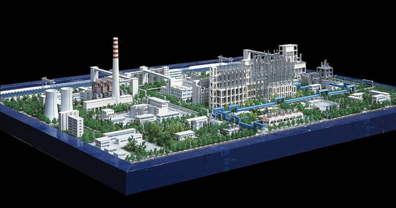 Architektonischer vorbildlicher Kristallhersteller 3D schön für das Errichten/die vorbildlichen Gebäude fournisseur
