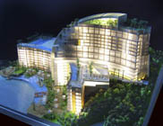 Architektonischer vorbildlicher Kristallhersteller 3D schön für das Errichten/die vorbildlichen Gebäude fournisseur