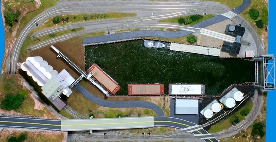 Bahnhofs-architektonischer vorbildlicher Miniaturhersteller, Bau-Plan-Modell fournisseur