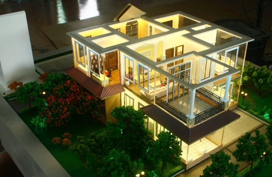 Gebäude-Plan-architektonischer vorbildlicher Miniaturhersteller, Innengebäude-Modell fournisseur