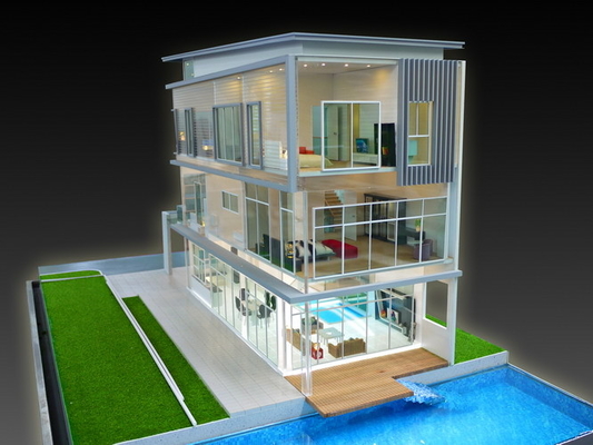 Gebäude-Plan-architektonischer vorbildlicher Miniaturhersteller, Innengebäude-Modell fournisseur