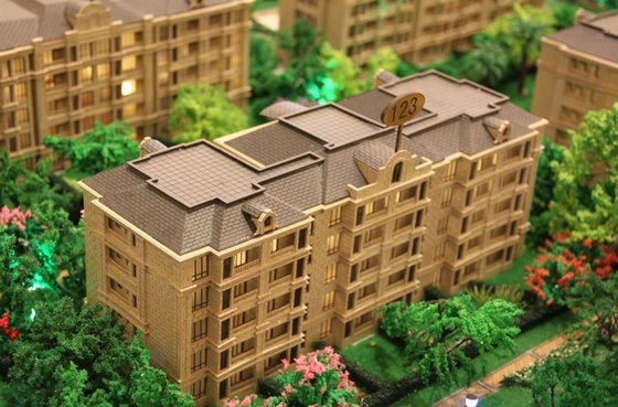 Einfarbiges Gebäude-architektonisches vorbildliches Hersteller-Miniaturlanglebiges Gut mit schönem Modell fournisseur