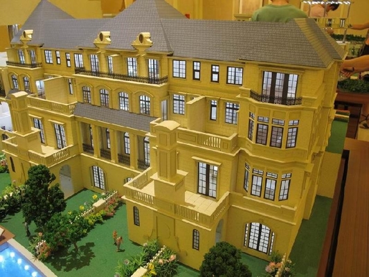 Einfarbiges Gebäude-architektonisches vorbildliches Hersteller-Miniaturlanglebiges Gut mit schönem Modell fournisseur