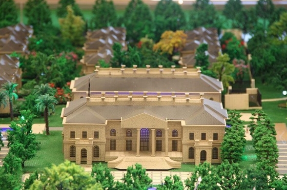 Einfarbiges Gebäude-architektonisches vorbildliches Hersteller-Miniaturlanglebiges Gut mit schönem Modell fournisseur