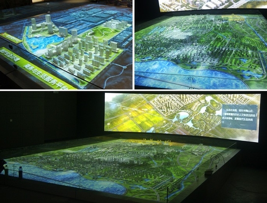 Stadtplanungs-architektonischer vorbildlicher Hersteller, Stadt-Flächennutzungs-Modellbauten fournisseur