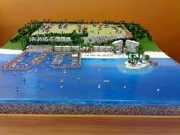 Schöner Strand/Ozean-Erholungsort-architektonischer vorbildlicher Hersteller mit Klimamaterialien fournisseur
