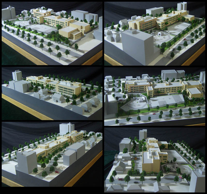 Krankenhaus-architektonischer vorbildlicher Hersteller, Miniaturmodellbau-Herstellung fournisseur