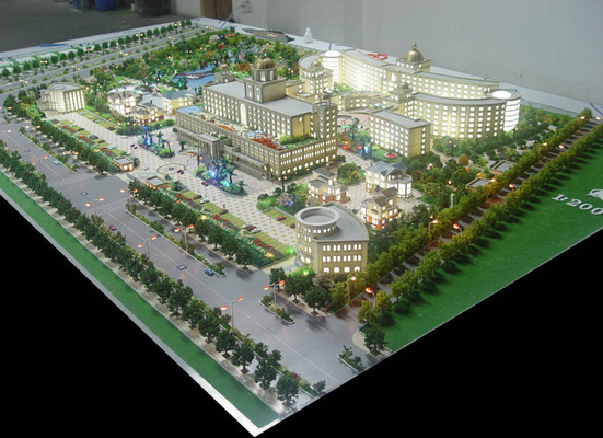 Handelsgebäude-architektonischer vorbildlicher Hersteller, Beleuchtungs-Modellbau-Herstellung fournisseur