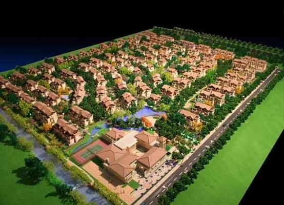 Architektonischer vorbildlicher Hersteller Real Estates mit schönem Beleuchtungssystem fournisseur