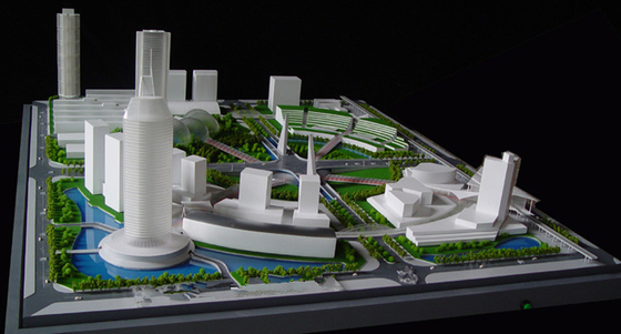 ragt schöne architektonische vorbildliche Hersteller 3D ABS für Stadt Planung hoch fournisseur