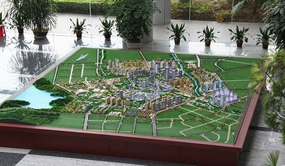 Starker Stadt-Plan-architektonischer vorbildlicher Hersteller, Miniaturstadt-Plan-Modell fournisseur