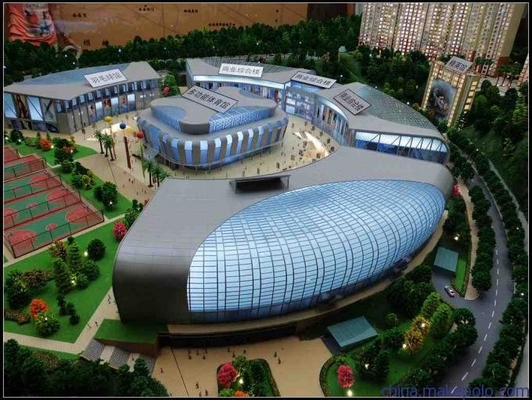 Stadt-Planungs-Plan-architektonischer vorbildlicher Hersteller, Arcylic-Stadt-Plan-Modell fournisseur