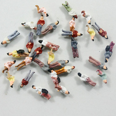 Plastik1:300 malten Architekturmodellbau-Leute, 0.6cm Zahlen für Zug-Plan fournisseur