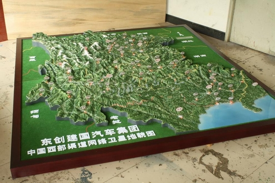Kundengebundenes Skala-Architekturmodell liefert Acryl für Stadt-Plan fournisseur