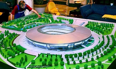 Runde grüne Acrylarchitekturmodell-Versorgungen für Fußball-Stadions-Plan fournisseur