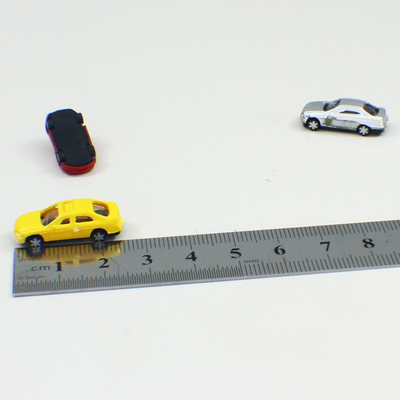 Plastik1:200 kundenspezifische Modellbau-Autos, errichtendes Bahnstraßenrand-buntes Modellauto fournisseur