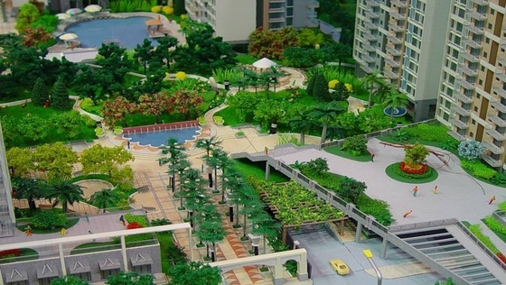 Acrylbeleuchtungs-Modellbau-Landschaft für Stadtentwicklungs-Modell-Plan fournisseur