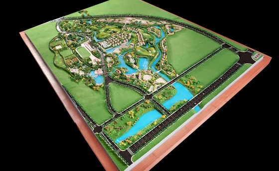 Nette Beleuchtungs-Modellbau-Landschaft für Stadtplanungs-Plan fournisseur