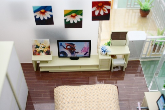 Miniatur architektonische Scale Modelle Gebäude Haus Main Schlafzimmer fournisseur