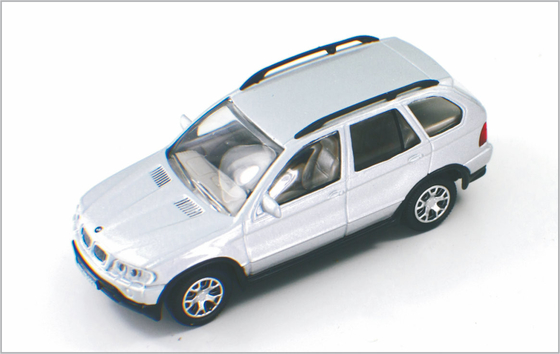 1:43 goss mini kundenspezifische Modellbau-Auto-Legierung BMW X5 C4302 für HO Zug-Plan druck fournisseur