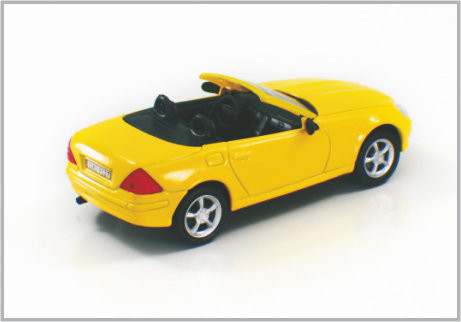 1/43 goss gelbe Legierungs-kundenspezifische Modellbau-Autos MERCEDES-BENZ Sik320 für Sammlung druck fournisseur