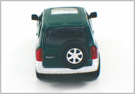 1/43 goss grüne Legierungs-kundenspezifische Modellbau-Autos Mitubishi Pajero für Sammlung u. Geschenk druck fournisseur